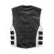 Men's Swat Style Motorcycle Leather Vest